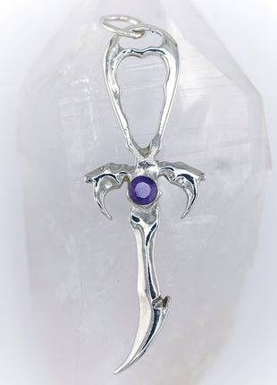 "Viking's Compass" Iolite & 925 Silver Second Generation Standard Legacy Ankh - Limited Edition