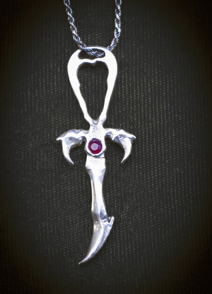 Ruby & 925 Silver Second Generation Standard Legacy Ankh - Limited Edition