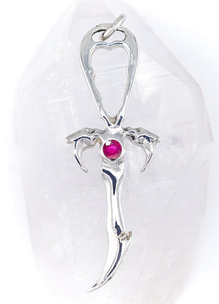 Ruby & 925 Silver Second Generation Standard Legacy Ankh - Limited Edition